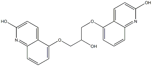 1,3-Bis(2-hydroxyquinolin-5-yl)glycerin
