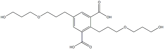 2,5-Bis(7-hydroxy-4-oxaheptan-1-yl)isophthalic acid