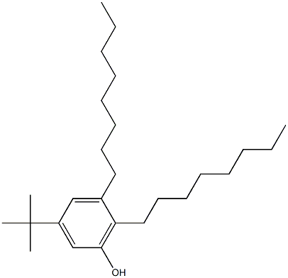 3-tert-Butyl-5,6-dioctylphenol|