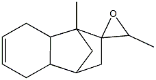 3,4,4a,5,8,8a-Hexahydro-3',1-dimethylspiro[1,4-methanonaphthalene-2(1H),2'-oxirane] 结构式