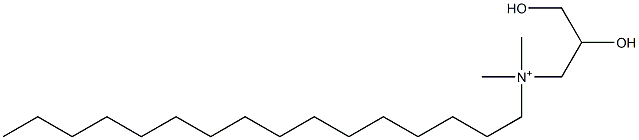 Hexadecyl 2,3-dihydroxypropyldimethylaminium