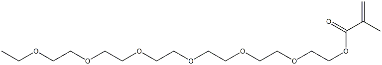 Methacrylic acid 3,6,9,12,15,18-hexaoxaicosane-1-yl ester