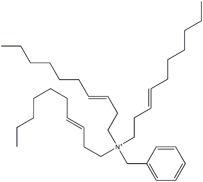 Tri(3-decenyl)benzylaminium