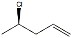 [R,(-)]-4-クロロ-1-ペンテン 化学構造式