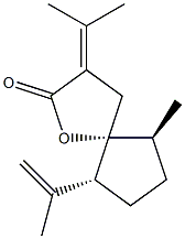(5R,6S,9R)-6-Methyl-9-isopropenyl-3-isopropylidene-1-oxaspiro[4.4]nonan-2-one