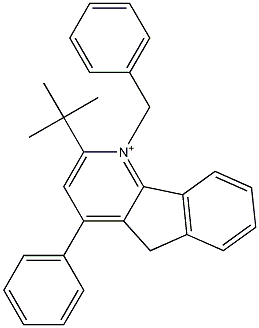 2-tert-Butyl-1-benzyl-4-phenyl-5H-indeno[1,2-b]pyridin-1-ium
