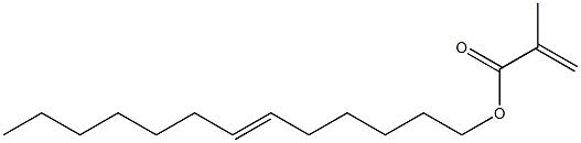 メタクリル酸(6-トリデセニル) 化学構造式