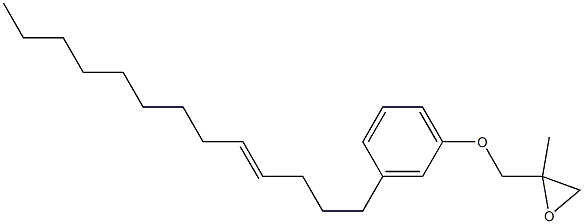 3-(4-Tridecenyl)phenyl 2-methylglycidyl ether