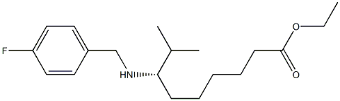 (S)-7-[[(4-Fluorophenyl)methyl]amino]-8-methylnonanoic acid ethyl ester