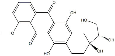 (8S)-8-[(S)-1,2-Dihydroxyethyl]-6,8,11-trihydroxy-7,8,9,10-tetrahydro-1-methoxynaphthacene-5,12-dione