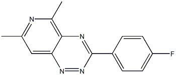 3-(4-Fluorophenyl)-5,7-dimethylpyrido[3,4-e]-1,2,4-triazine