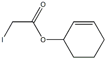 Iodoacetic acid 2-cyclohexenyl ester