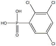 2,3,5-Trichlorophenylphosphonic acid Structure