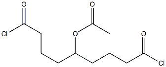 5-Acetoxynonanedioic acid dichloride