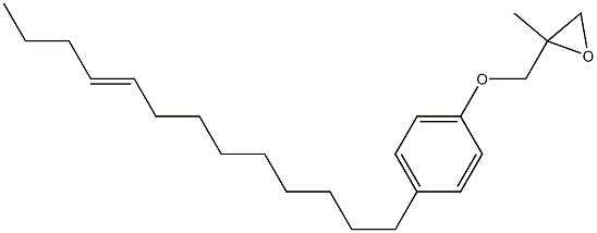 4-(9-Tridecenyl)phenyl 2-methylglycidyl ether