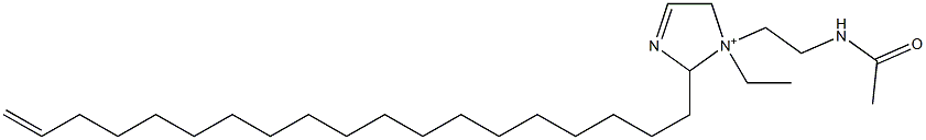 1-[2-(Acetylamino)ethyl]-1-ethyl-2-(18-nonadecenyl)-3-imidazoline-1-ium