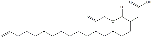 3-(15-Hexadecenyl)succinic acid 1-hydrogen 4-allyl ester