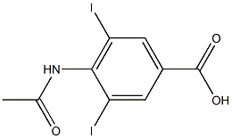 4-Acetylamino-3,5-diiodobenzoic acid