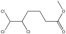 5,6,6-Trichlorohexanoic acid methyl ester