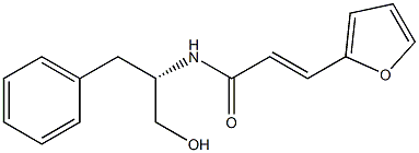 (E)-N-[(S)-1-Benzyl-2-hydroxyethyl]-3-(2-furanyl)acrylamide