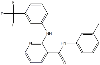 2-[(3-Trifluoromethylphenyl)amino]-N-(3-methylphenyl)-3-pyridinecarboxamide