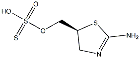 Thiosulfuric acid hydrogen S-[(2-amino-2-thiazolin-5-yl)methyl] ester