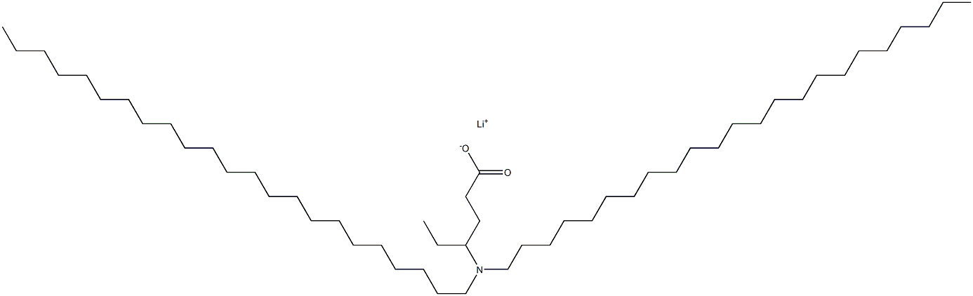 4-(Ditricosylamino)hexanoic acid lithium salt