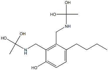 2,3-Bis[[(1,1-dihydroxyethyl)amino]methyl]-4-butylphenol