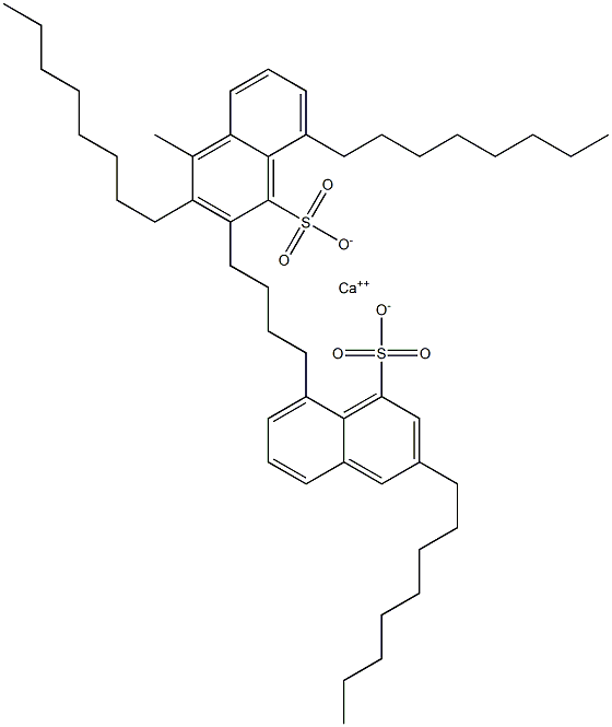 Bis(3,8-dioctyl-1-naphthalenesulfonic acid)calcium salt