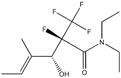 (2R,3R,4E)-N,N-Diethyl-2-fluoro-2-trifluoromethyl-3-hydroxy-4-methyl-4-hexenamide