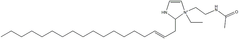 1-[2-(Acetylamino)ethyl]-1-ethyl-2-(2-octadecenyl)-4-imidazoline-1-ium