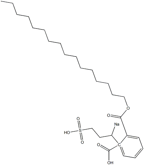 Phthalic acid 1-hexadecyl 2-(1-sodiosulfopropyl) ester