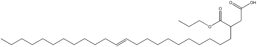 3-(11-Tricosenyl)succinic acid 1-hydrogen 4-propyl ester
