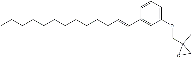 3-(1-Tridecenyl)phenyl 2-methylglycidyl ether