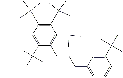 1-(Penta-tert-butylphenyl)-3-(3-tert-butylphenyl)propane|