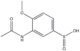 3-(Acetylamino)-4-methoxybenzenesulfinic acid
