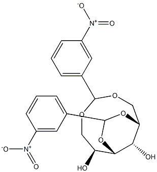1-O,6-O:2-O,4-O-Bis(3-nitrobenzylidene)-L-glucitol