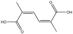 (2Z,4Z)-2,5-Dimethyl-2,4-hexadienedioic acid