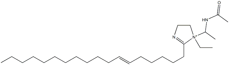 1-[1-(Acetylamino)ethyl]-1-ethyl-2-(6-octadecenyl)-2-imidazoline-1-ium