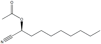 Acetic acid (1S)-1-cyanononyl ester