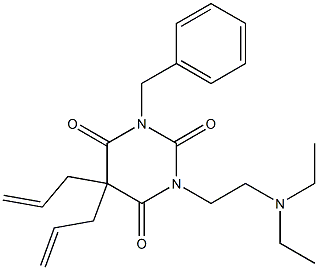 5,5-Diallyl-1-benzyl-3-[2-(diethylamino)ethyl]barbituric acid