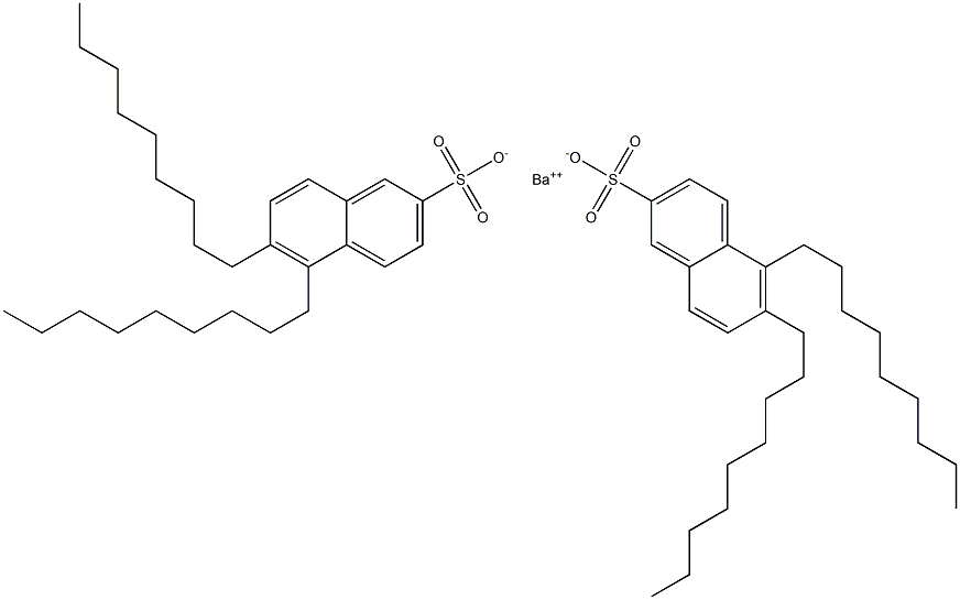 Bis(5,6-dinonyl-2-naphthalenesulfonic acid)barium salt