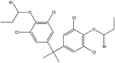 2,2-Bis[3,5-dichloro-4-(1-bromopropoxy)phenyl]propane