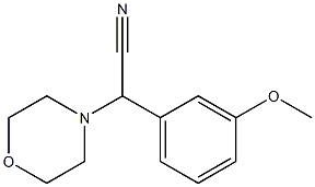 Morpholino(3-methoxyphenyl)acetonitrile