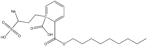 Phthalic acid 1-nonyl 2-(3-sodiosulfopropyl) ester
