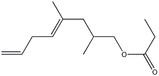 Propionic acid 2,4-dimethyl-4,7-octadienyl ester