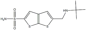 5-[(tert-Butylamino)methyl]thieno[2,3-b]thiophene-2-sulfonamide
