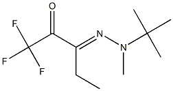 1,1,1-Trifluoro-3-[2-(tert-butyl)-2-methylhydrazono]-2-pentanone