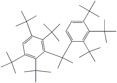 2-(2,3,5,6-Tetra-tert-butylphenyl)-2-(2,3,4-tri-tert-butylphenyl)propane
