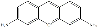 3,6-ジアミノキサンチリウム 化学構造式